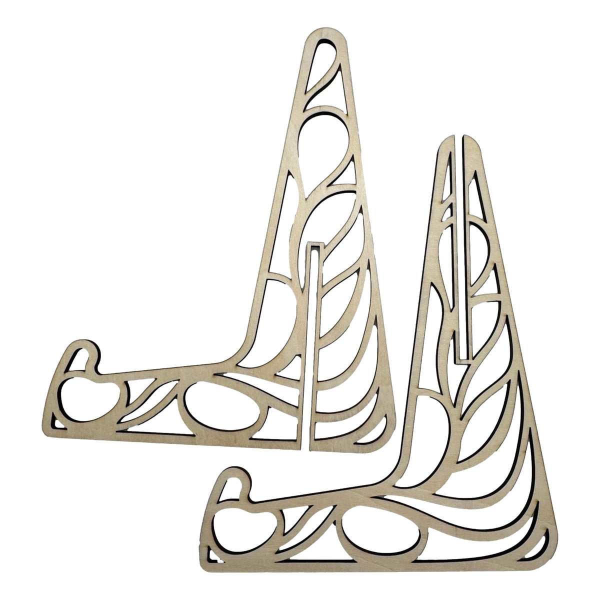 Decorative laser cut easel