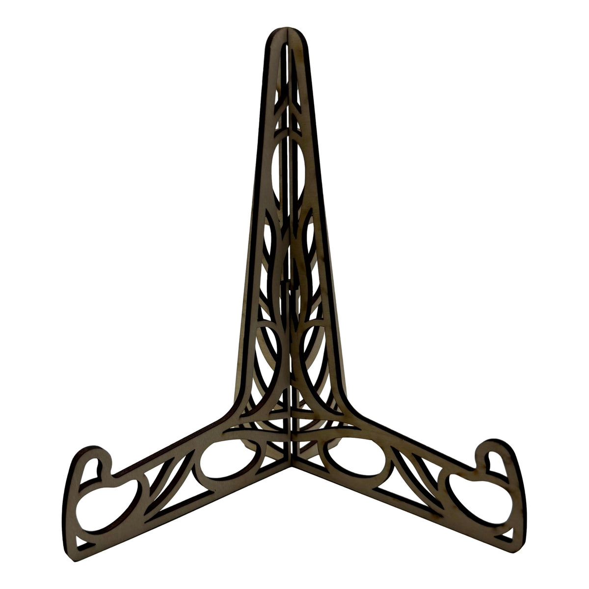 Decorative laser cut easel