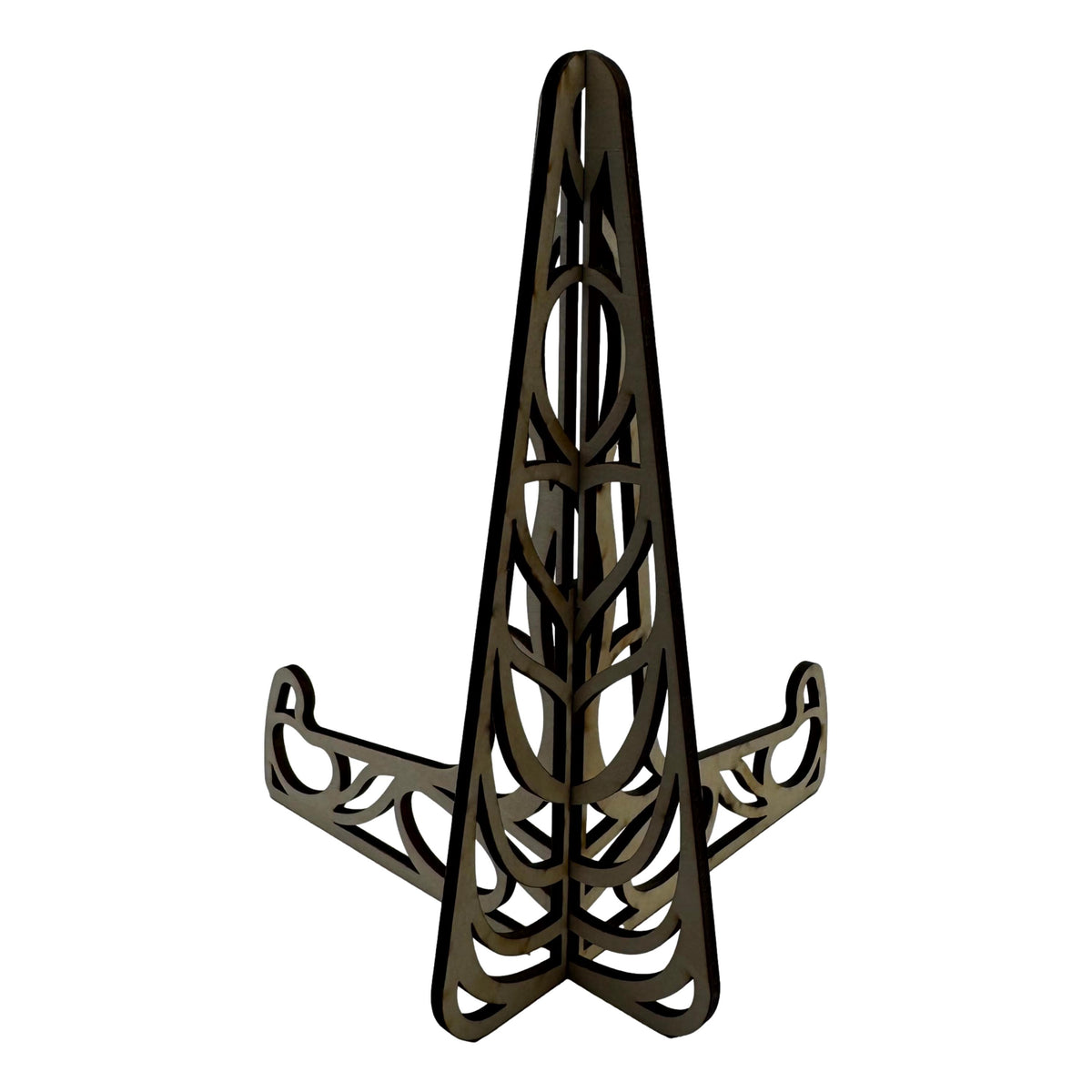 Decorative laser cut easel